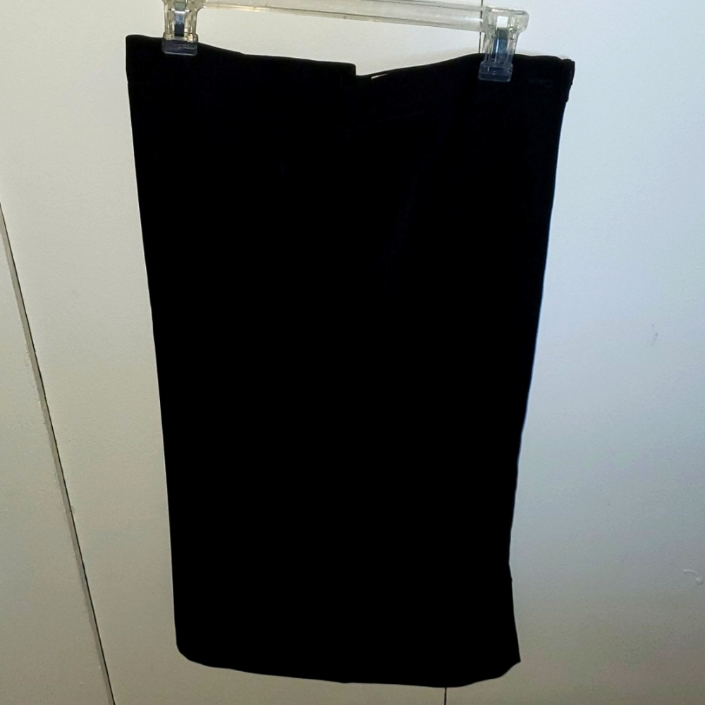 Black pencil skirt